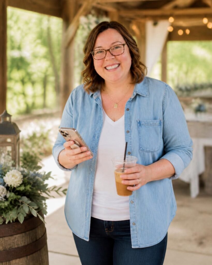 Bree Kibble, owner of Storied Wedding Design Co.