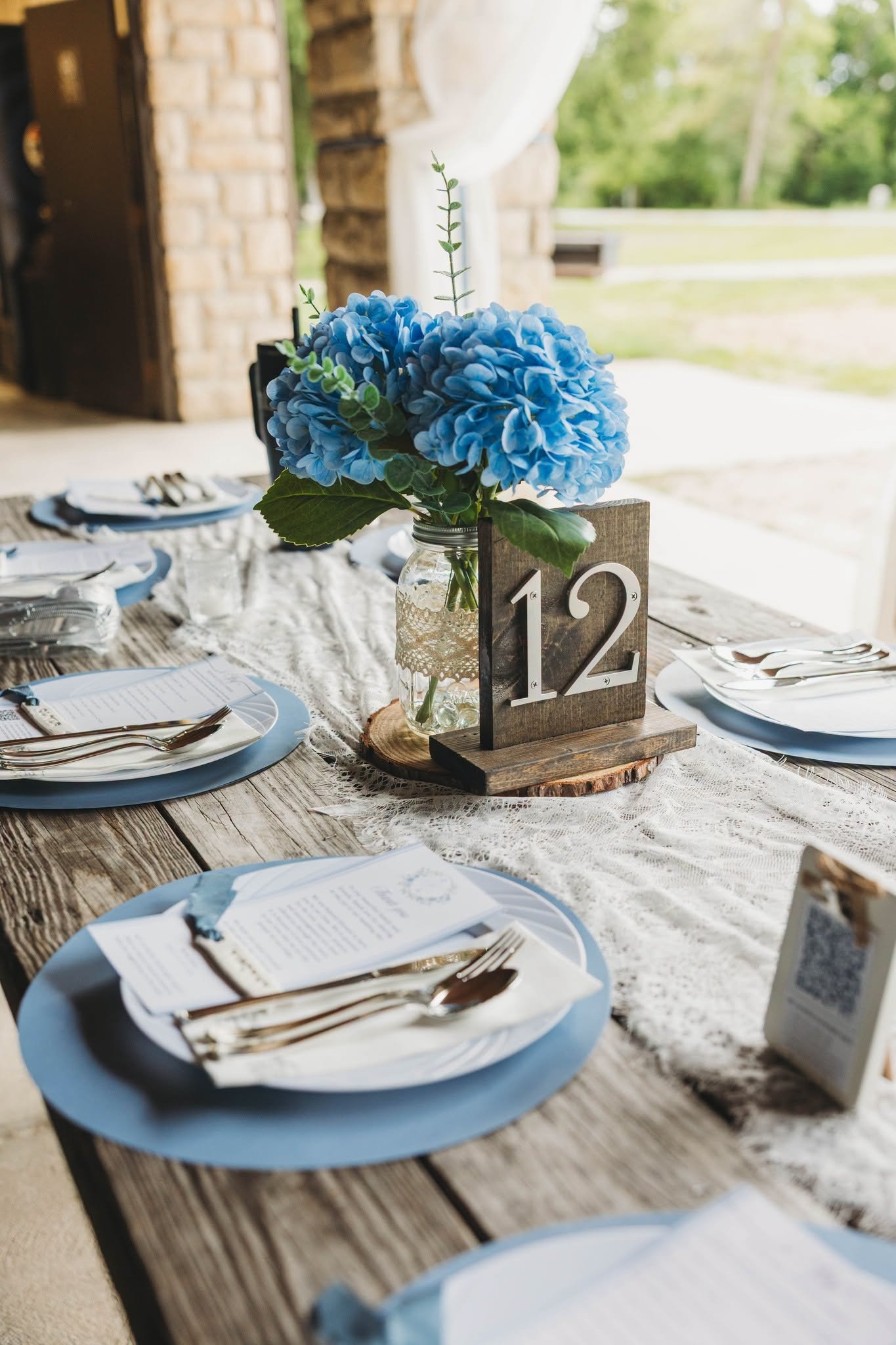 Kibble Wedding Decor Details, Table 12